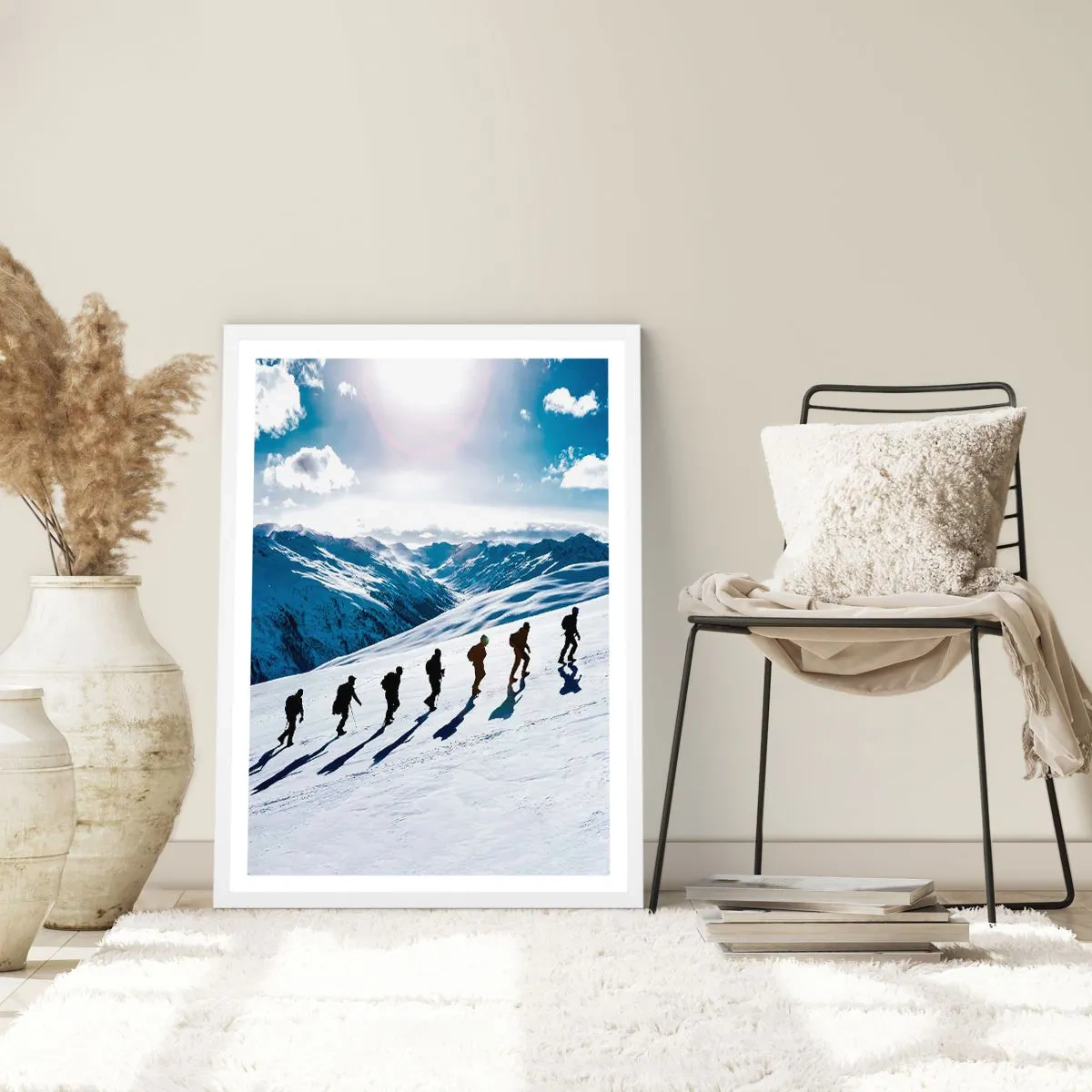 Poster in cornice bianca - La squadra dei conquistatori - 30x40 cm