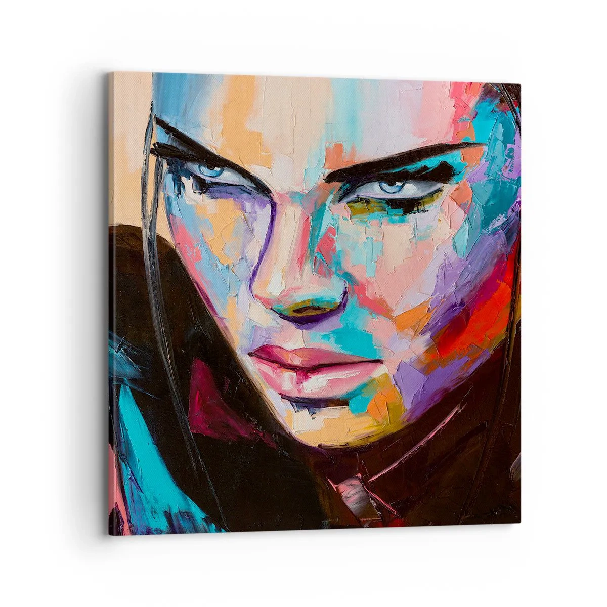 Quadro su tela - Stampe su Tela - Cuore selvatico - 70x70 cm