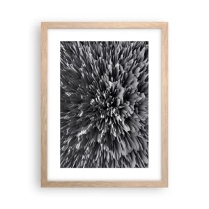 Poster in cornice rovere chiaro - Spigolosità massima - 30x40 cm