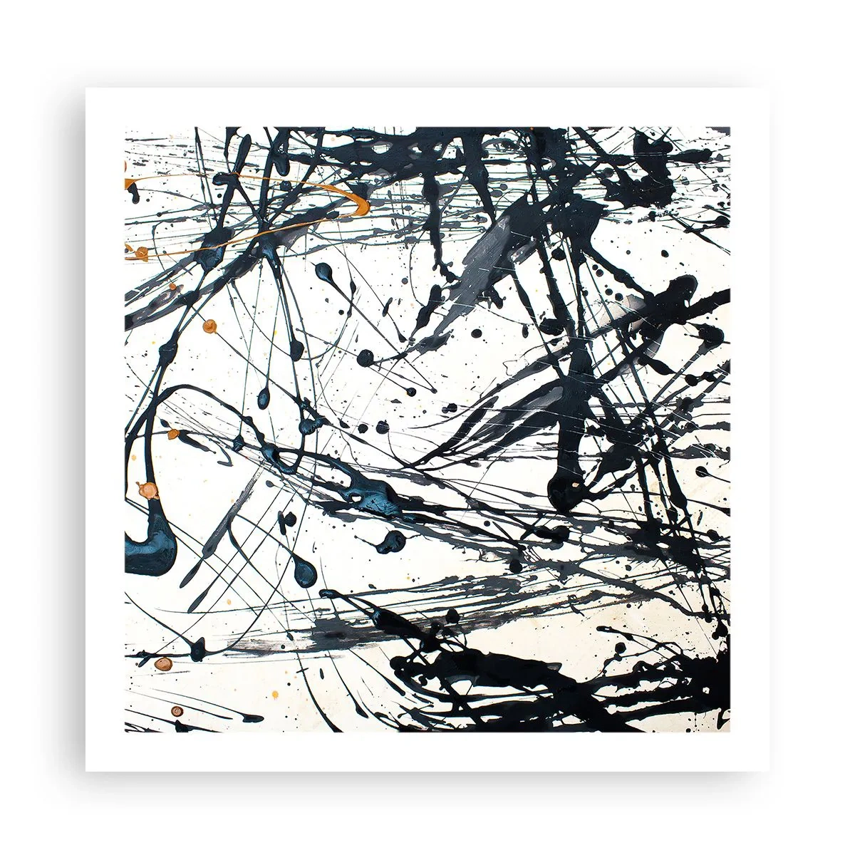 Poster - Astrazione espressionistica - 60x60 cm