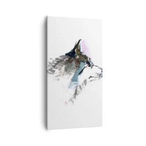 Quadro su tela - Stampe su Tela - Si parla del lupo - 55x100 cm