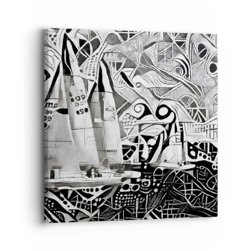 Quadro su tela - Stampe su Tela - Tra le onde - 30x30 cm