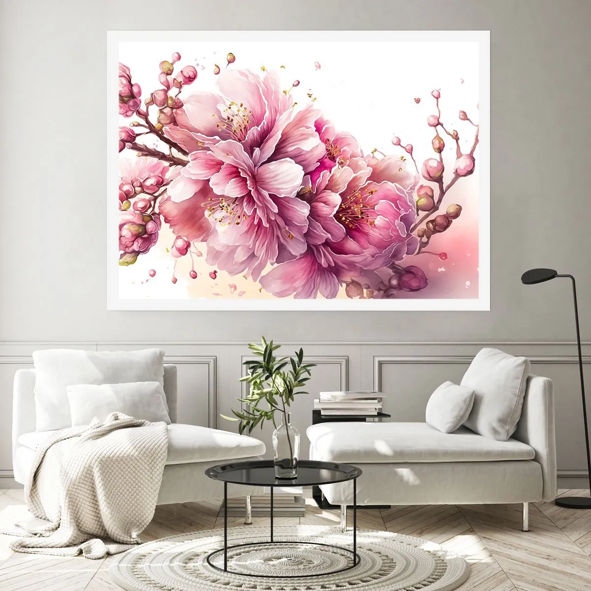Poster - Fiore di ciliegio - 91x61 cm
