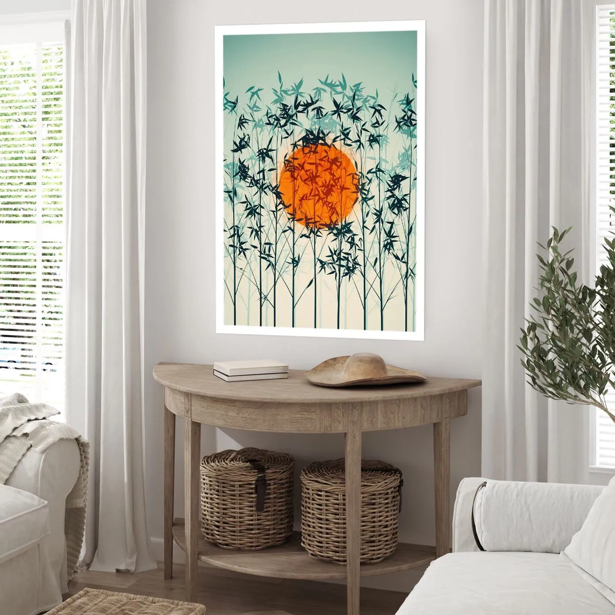 Poster - Sole giapponese - 30x40 cm