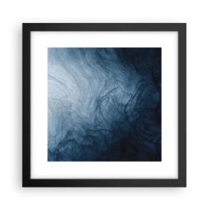 Poster in cornice nera - Arrivando in profondità - 30x30 cm