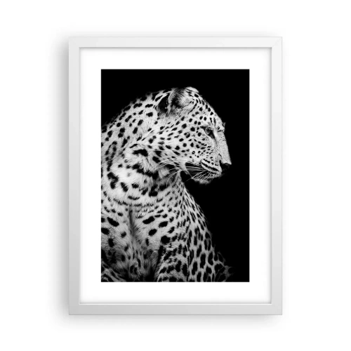 Poster in cornice bianca - Profilo destro perfetto! - 30x40 cm