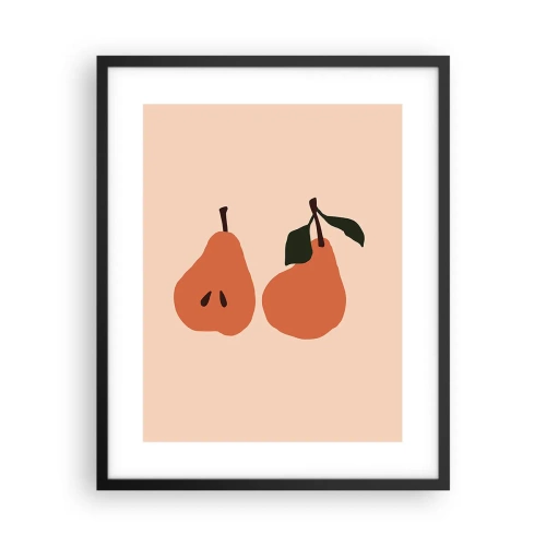 Poster in cornice nera - La dolcezza stessa - 40x50 cm