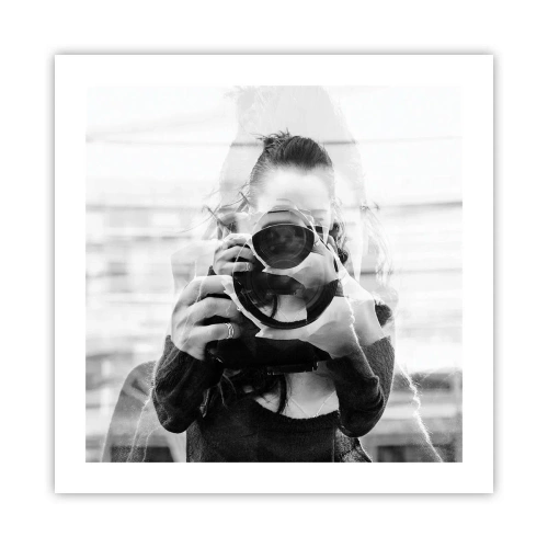 Poster - Il creatore e il materiale - 50x50 cm