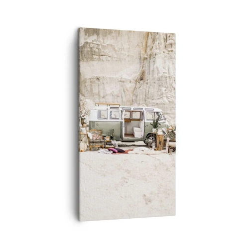 Quadro su tela - Stampe su Tela - è tempo di viaggiare - 45x80 cm