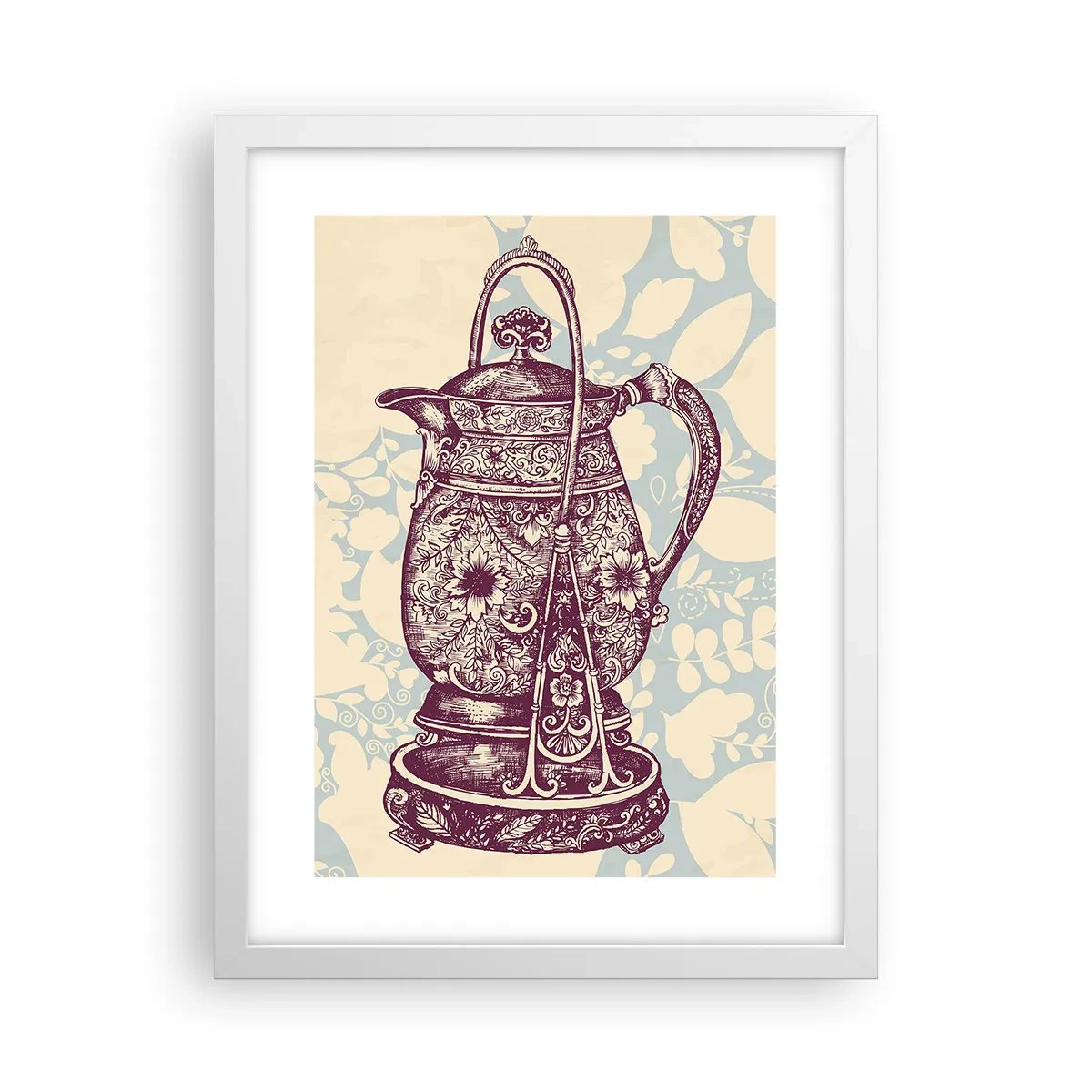 Poster in cornice bianca - La bellezza del quotidiano - 30x40 cm