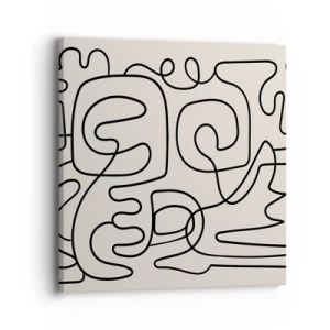 Quadro su tela - Stampe su Tela - Segui il percorso - 40x40 cm