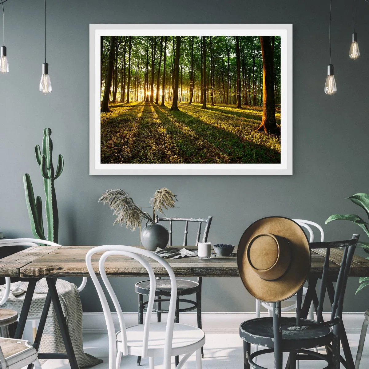 Poster in cornice bianca - La foto di ogni primavera - 91x61 cm