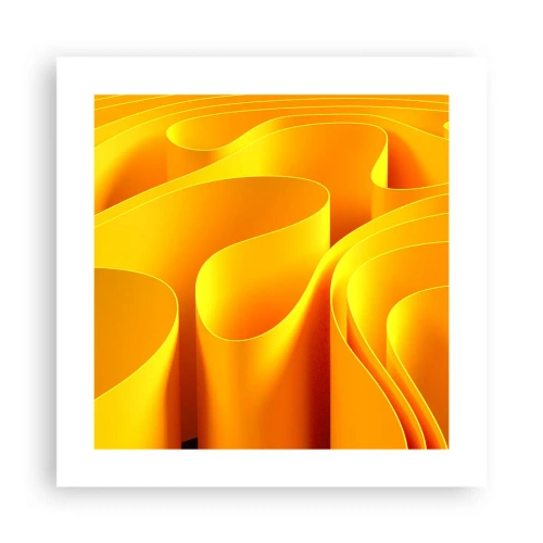 Poster - Come onde di sole - 40x40 cm