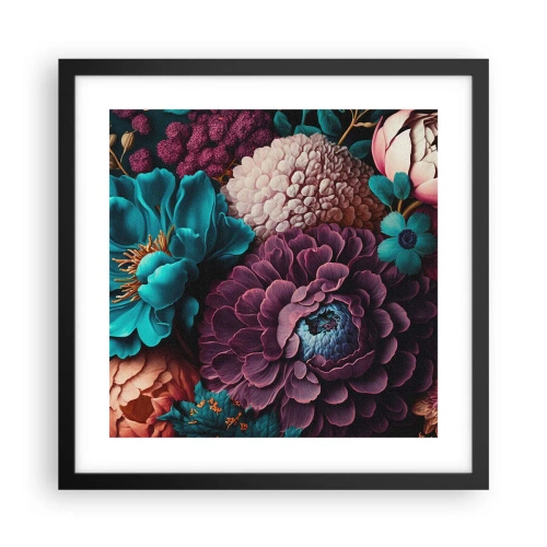 Poster in cornice nera - Ricchezza della natura - 40x40 cm