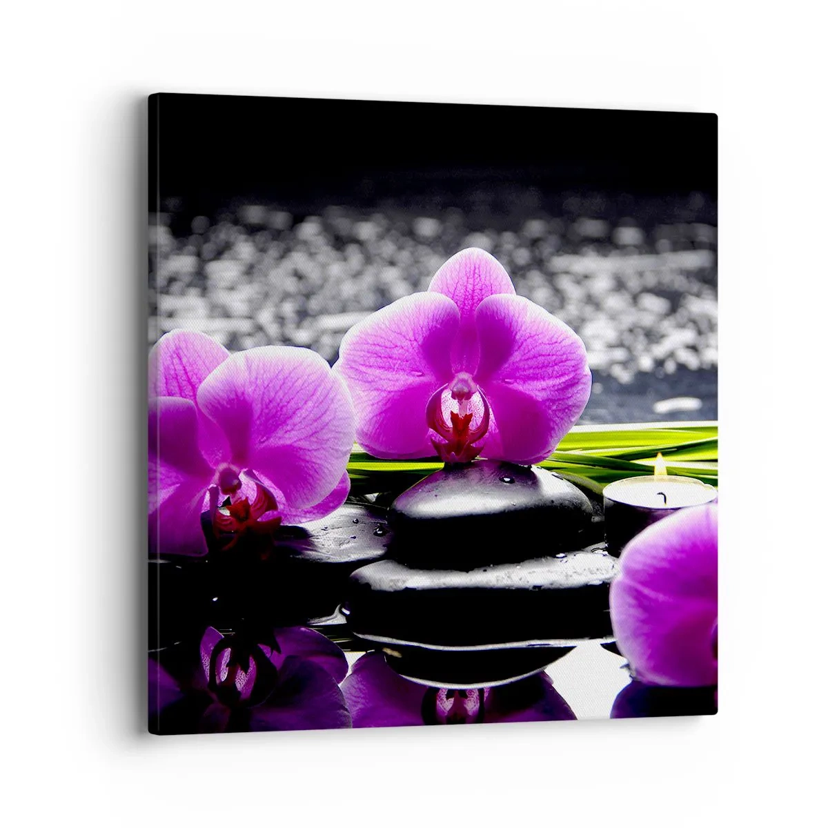 Quadro su tela - Stampe su Tela - Annegare nel silenzio e nella pace - 40x40 cm