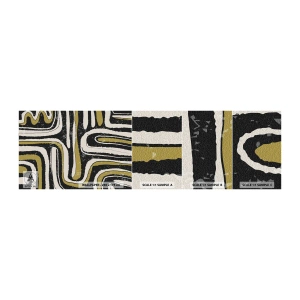 Campione di Fotomurale Adesivo Deluxe Sticker - Composizione: strade e vicoli - Invecchiato, Astrazione, Pezzo - 100x30 cm