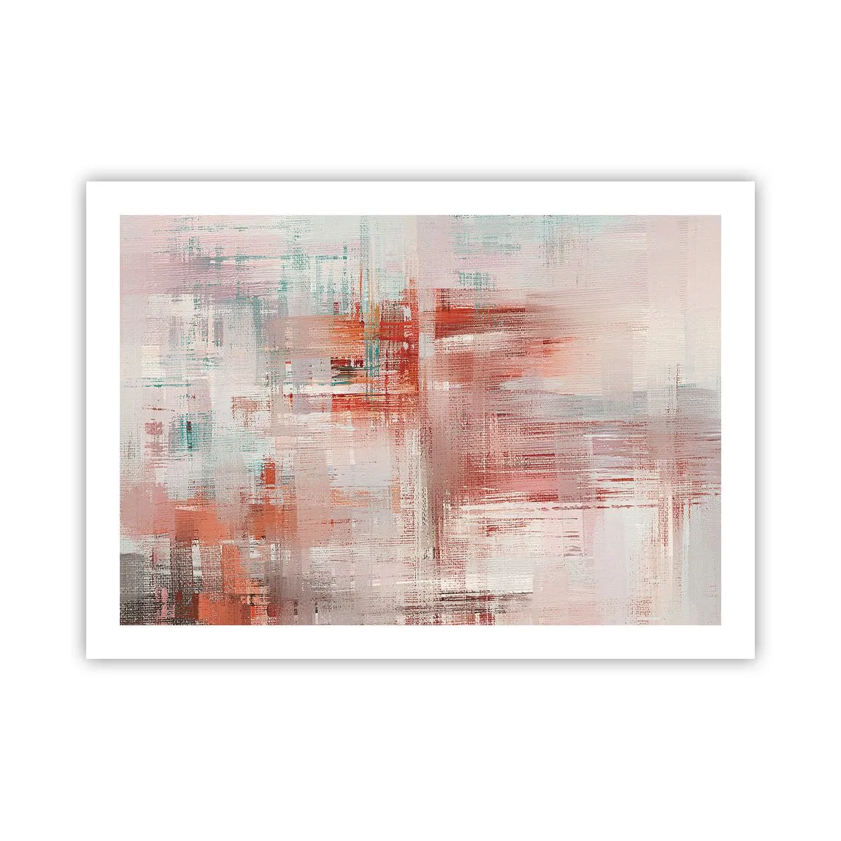 Poster - Nebbiose e rosate - 70x50 cm