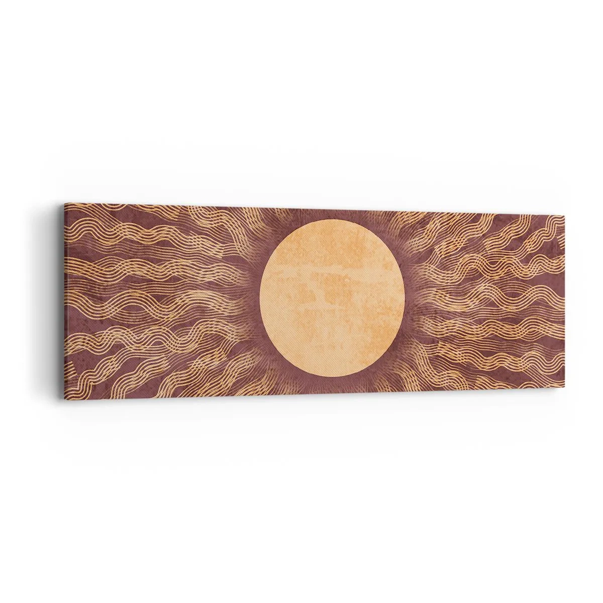 Quadro su tela - Stampe su Tela - L'icona del sole - 90x30 cm