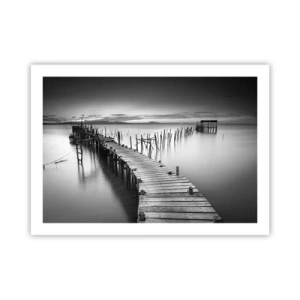 Poster - La pace della riva dimenticata - 70x50 cm