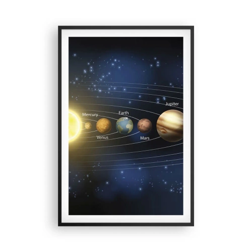 Poster in cornice nera - Uno su dieci - 61x91 cm