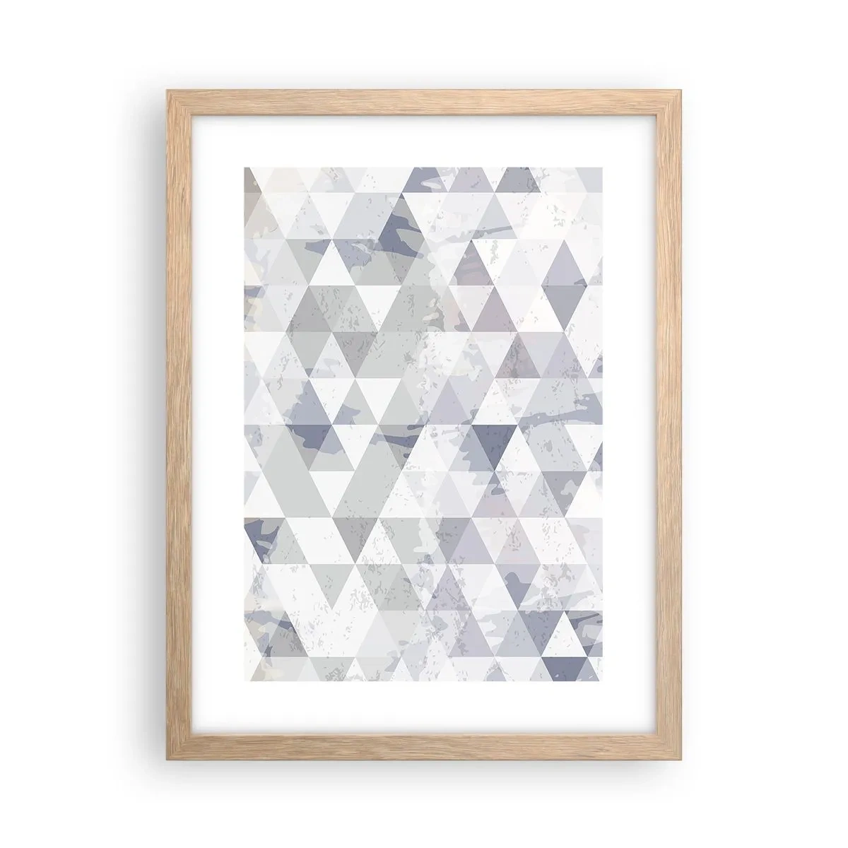 Poster in cornice rovere chiaro - Al ritmo di tre - 30x40 cm