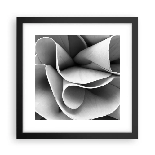 Poster in cornice nera - Avviene nello spazio - 30x30 cm