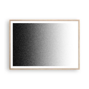 Poster in cornice rovere chiaro - Verso la luce - 100x70 cm