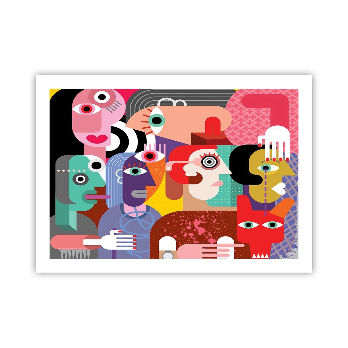 Poster - Mi manda Picasso - 70x50 cm