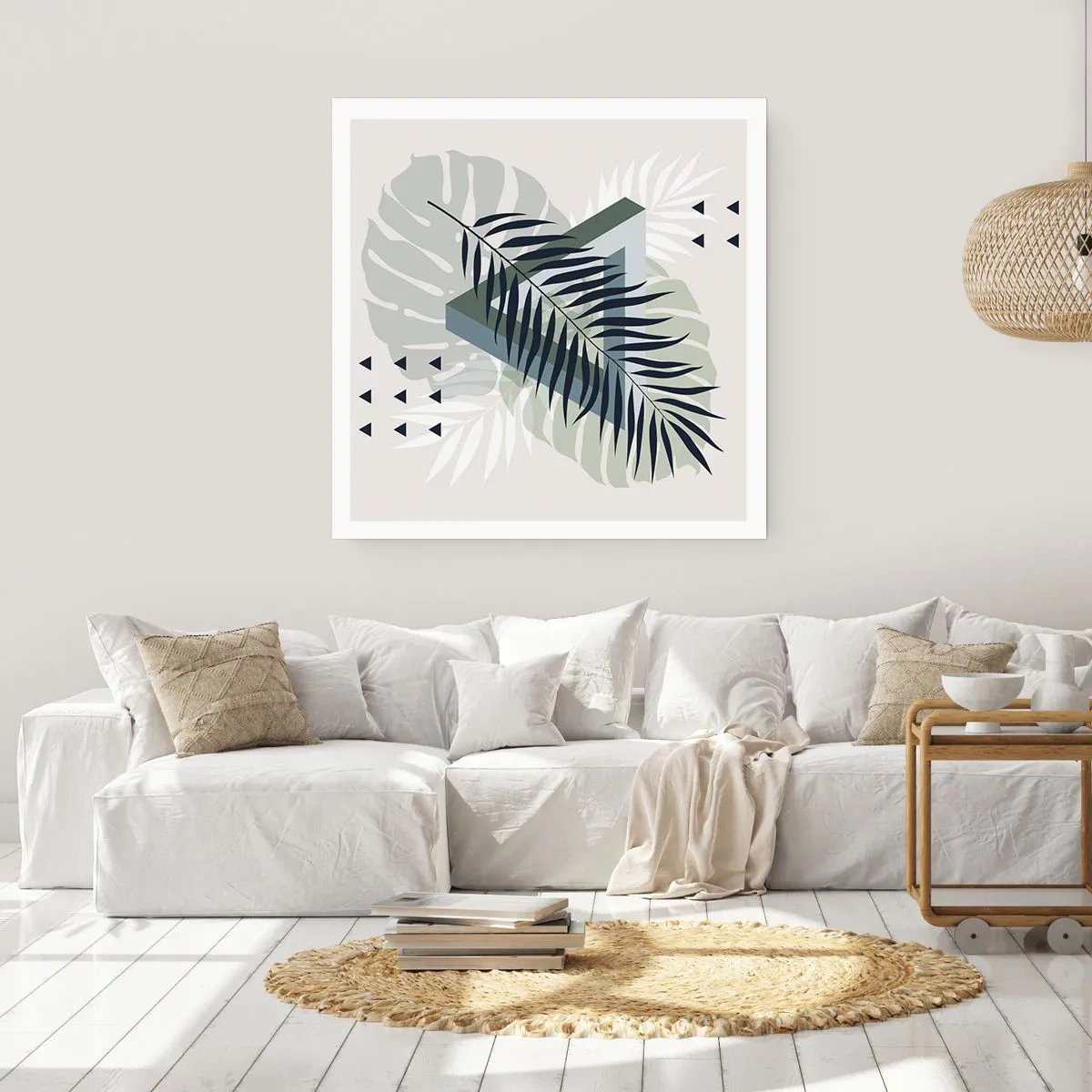 Poster - Natura e geometria: due ordini? - 40x40 cm