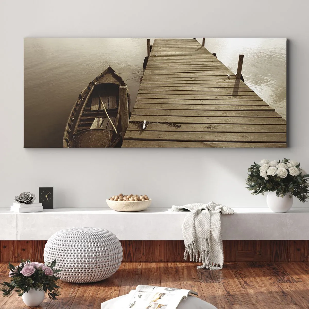 Quadro su tela - Stampe su Tela - La grande pace - 100x40 cm