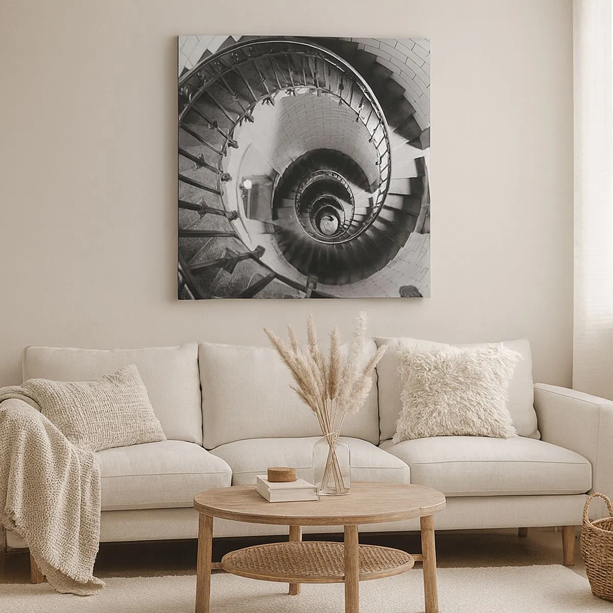 Quadro su tela - Stampe su Tela - Ancora più in alto - 30x30 cm