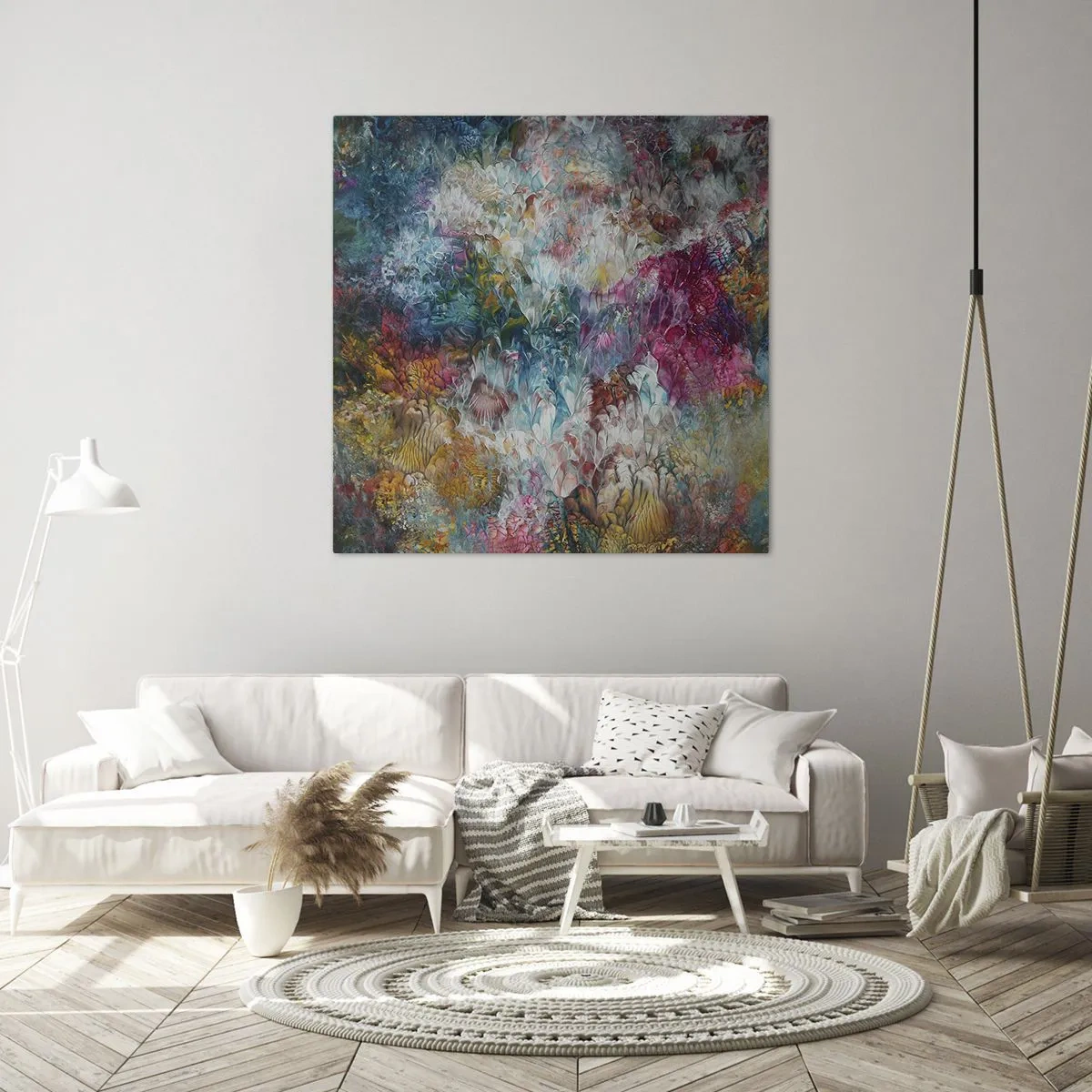 Quadro su tela - Stampe su Tela - In piena fioritura - 60x60 cm