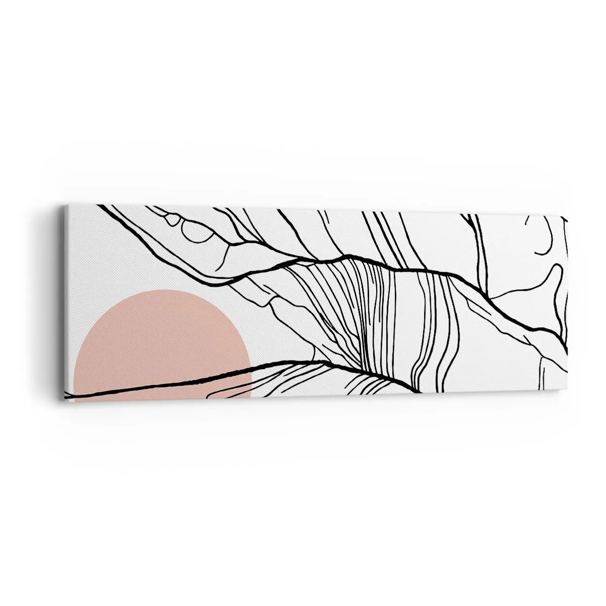 Quadro su tela - Stampe su Tela - Nella rete dei rami - 90x30 cm