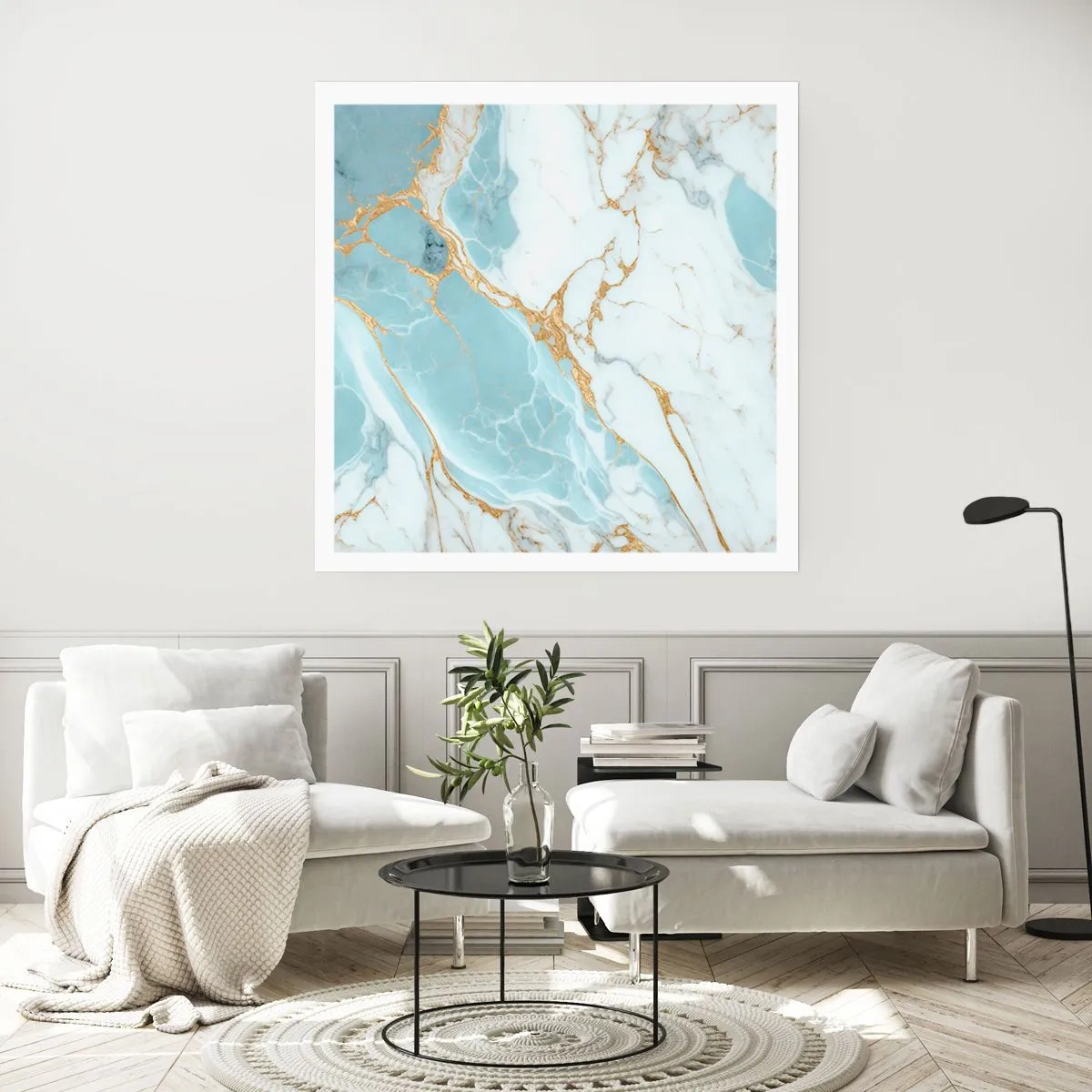 Poster - La ricchezza della pietra - 30x30 cm