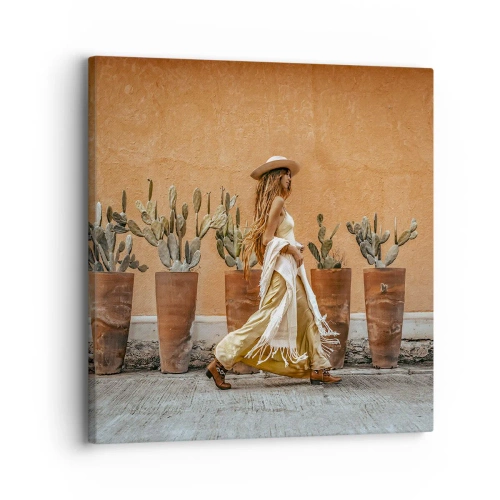 Quadro su tela - Stampe su Tela - In stile hippy - 30x30 cm