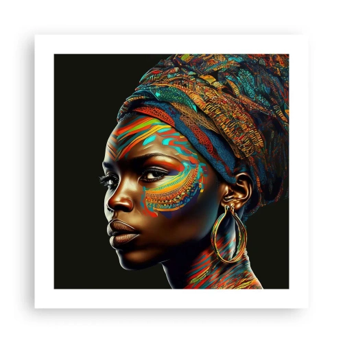 Poster - Regina africana - 50x50 cm