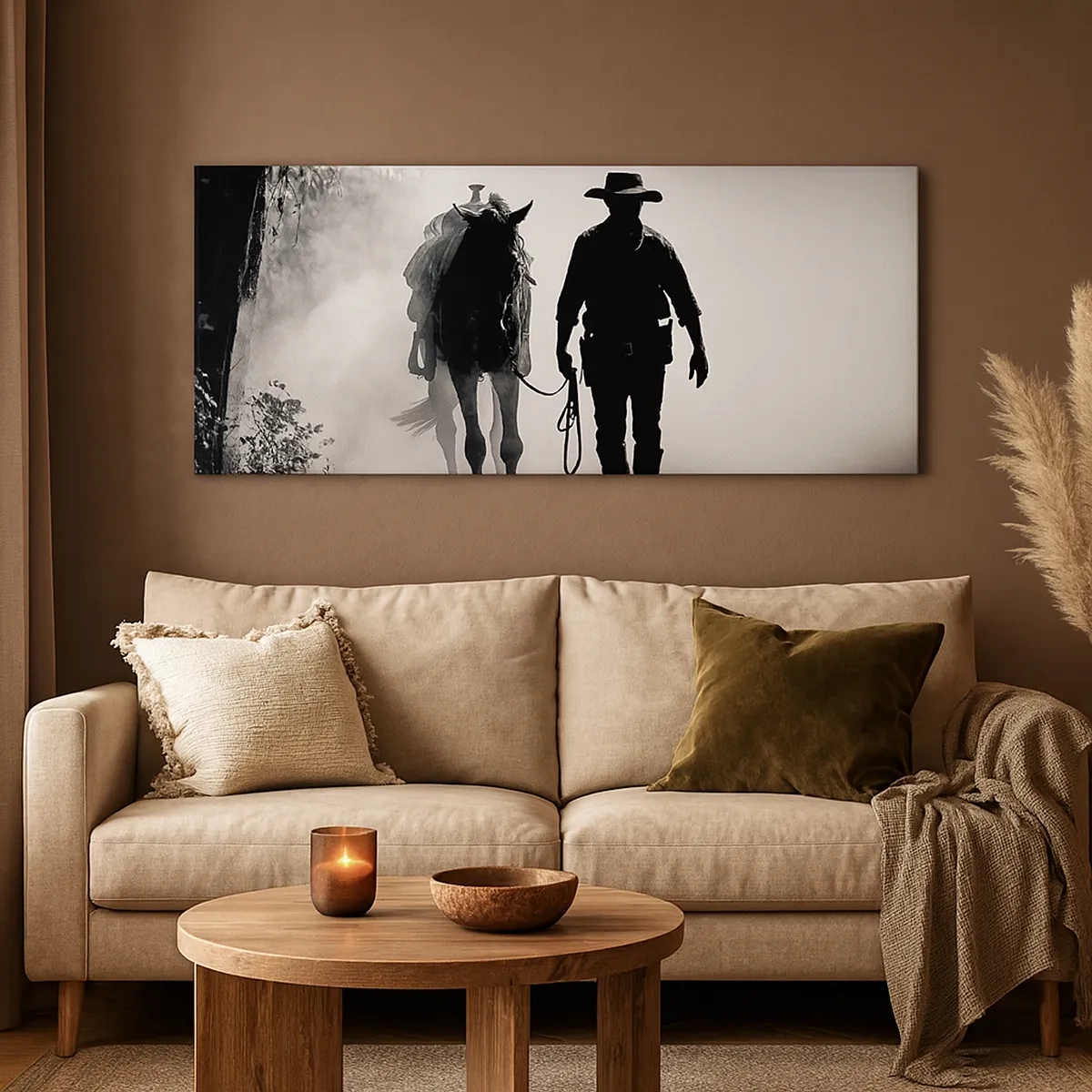 Quadro su tela - Stampe su Tela - Mattino texano - 30x30 cm