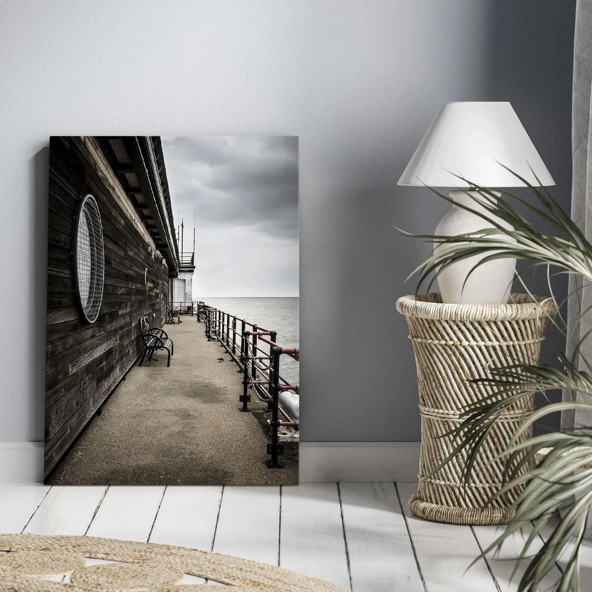 Quadro su tela - Stampe su Tela - Il tempo si è fermato - 55x100 cm