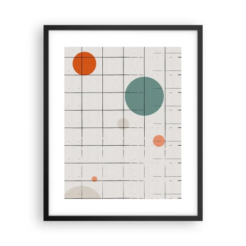 Poster in cornice nera - Prigionieri. Noi o loro? - 40x50 cm