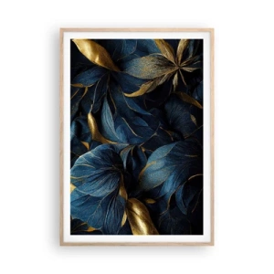 Poster in cornice rovere chiaro - Foderati d'oro - 70x100 cm