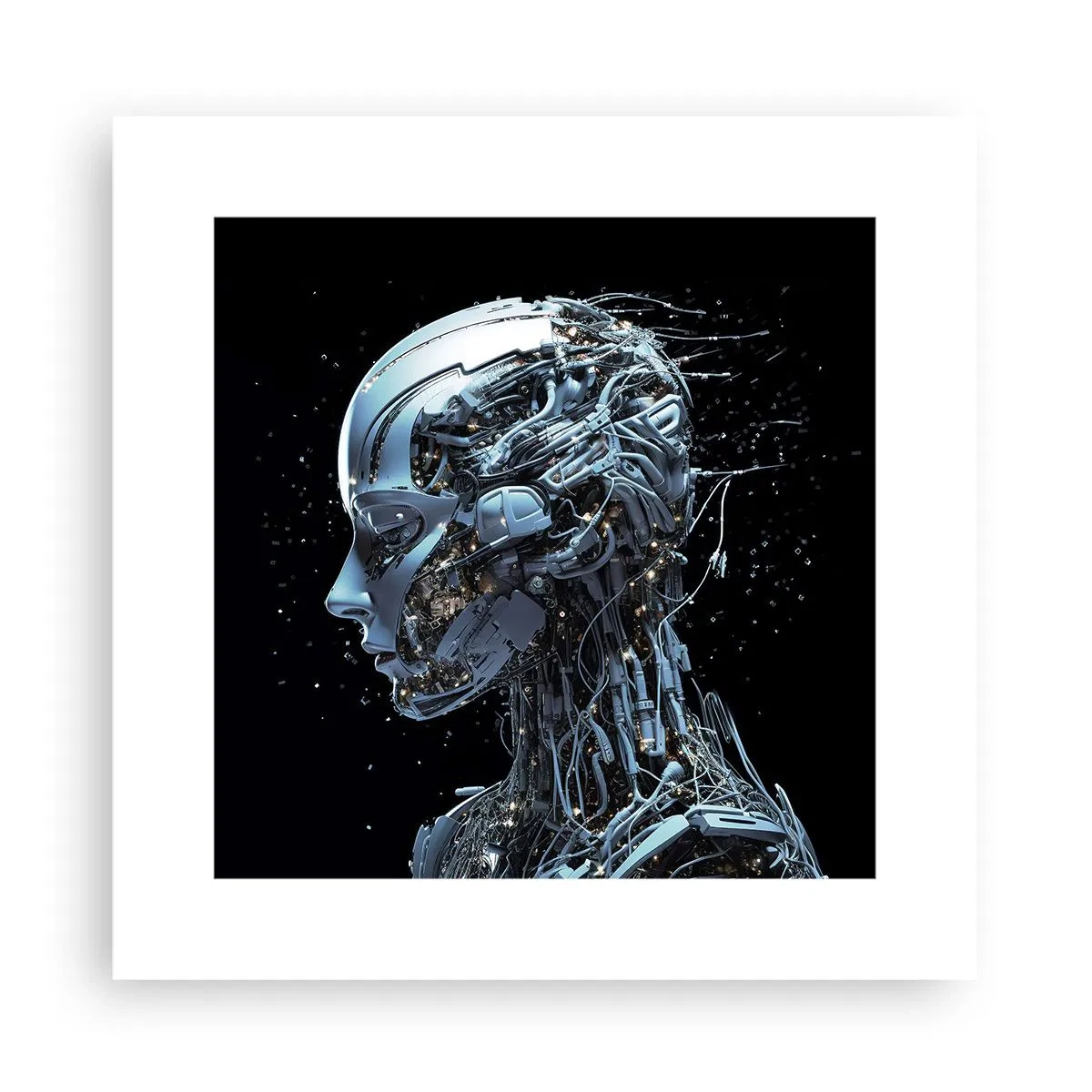 Poster - La tecnologia è donna - 30x30 cm