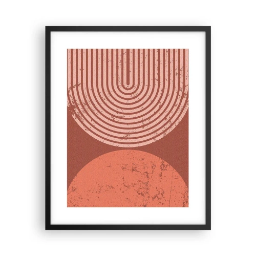 Poster in cornice nera - Rapporti stretti - 40x50 cm