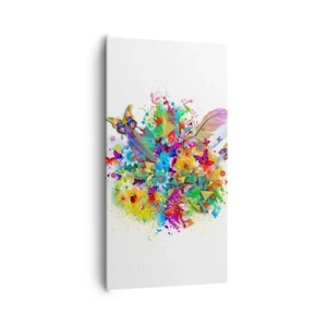 Quadro su tela - Stampe su Tela - Un mazzo di gioia - 65x120 cm