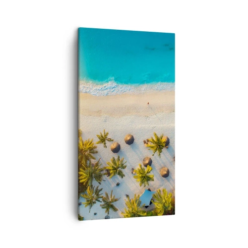 Quadro su tela - Stampe su Tela - Benvenuti in paradiso - 45x80 cm