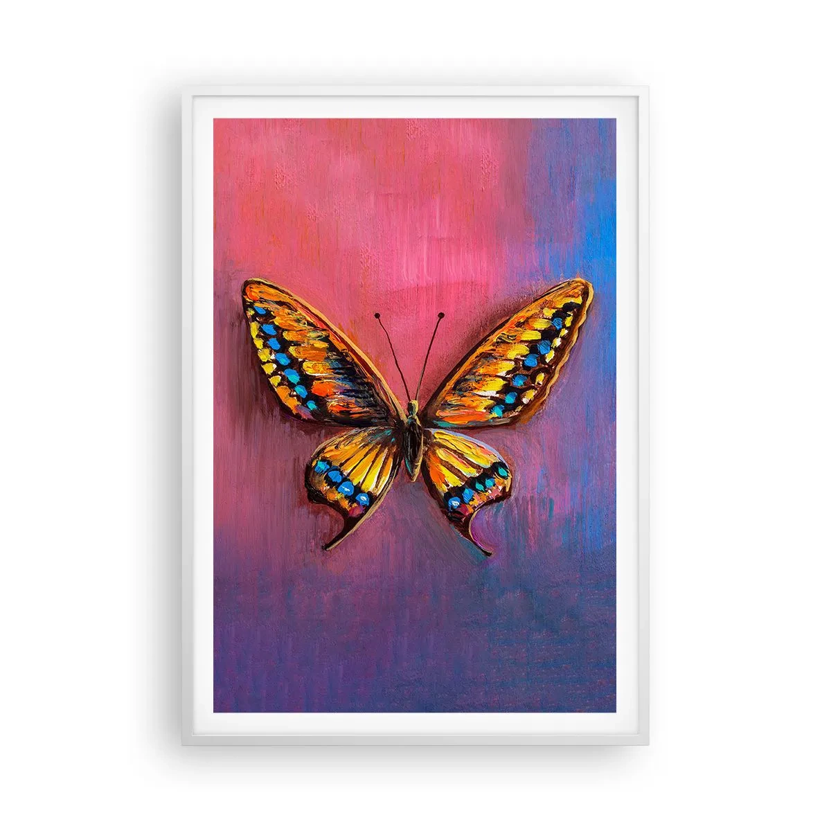 Poster in cornice bianca - Gioielli della natura - 70x100 cm