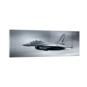 Quadro su vetro - Lanci la sfida? - 90x30 cm