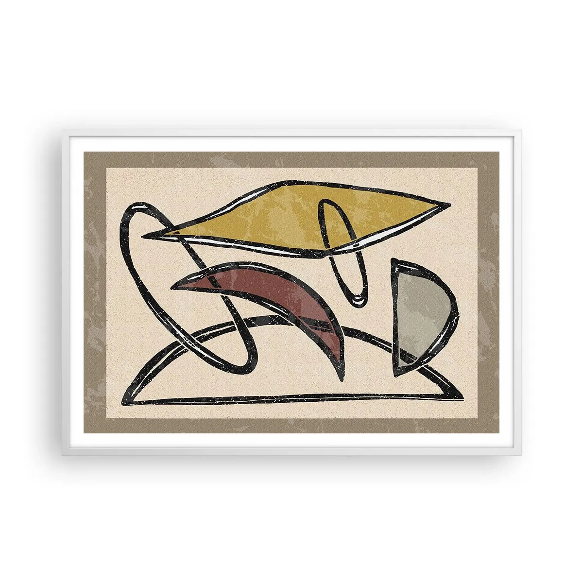 Poster in cornice bianca - Verticali e orizzontali - 100x70 cm