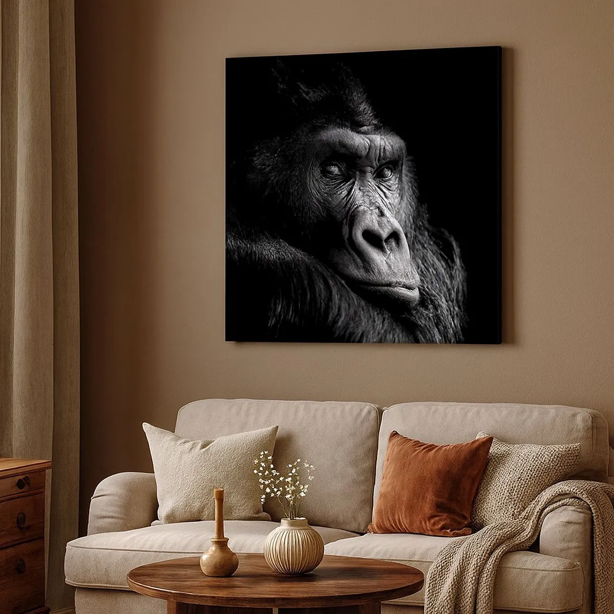 Quadro su tela - Stampe su Tela - E cosa guardi? - 30x30 cm