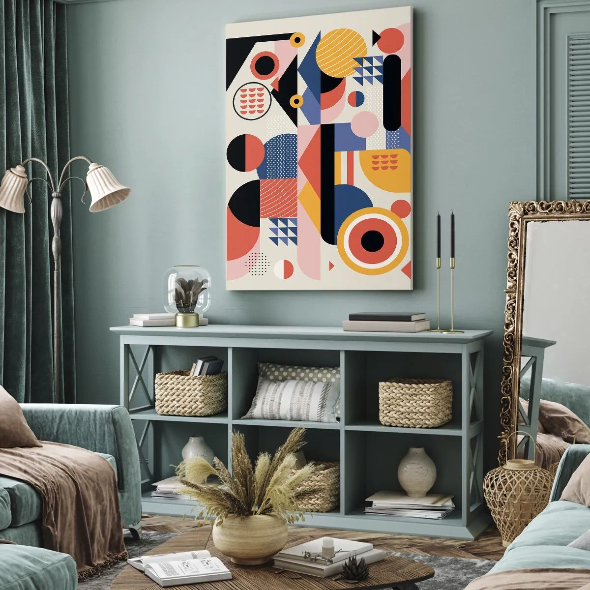 Quadro su tela - Stampe su Tela - Composizione: divertiti - 55x100 cm