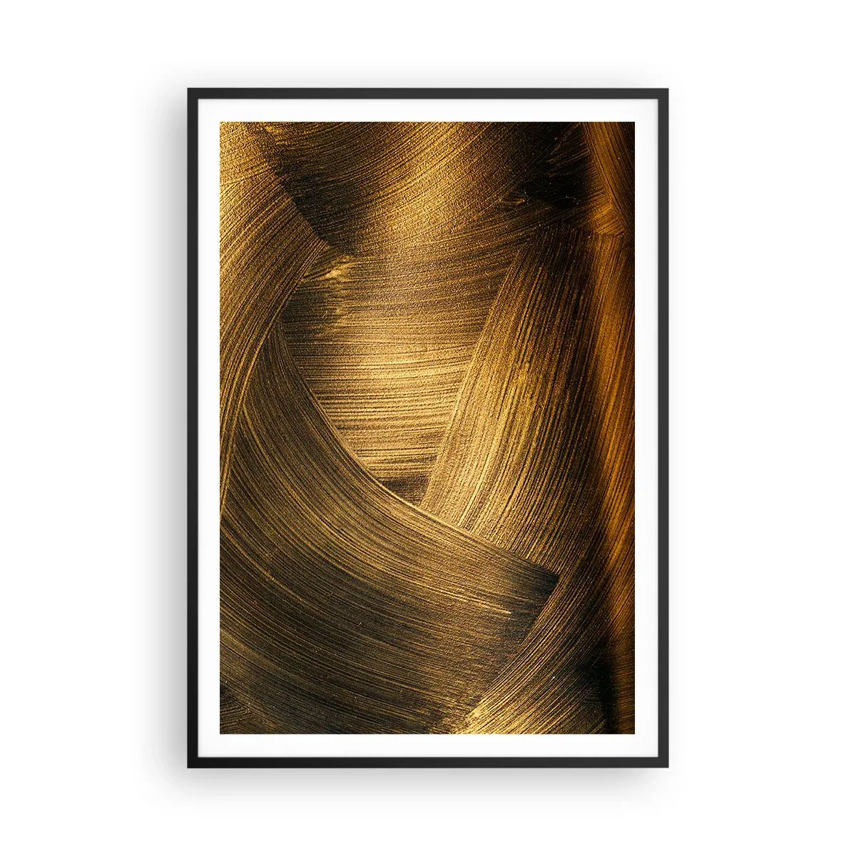 Poster in cornice nera - Nel labirinto d'oro - 70x100 cm